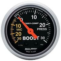 AutoMeter Vac/Boost Gauge 30In/Hg-30