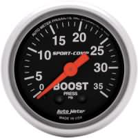 AutoMeter Diesel Boost Gauge 0-35 PSI 2-1/16 Dia.
