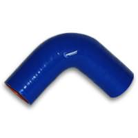 4 Ply Reinforced Silicone Elbow Connector - 2in I.D. - 90 deg. Elbow (BLUE)